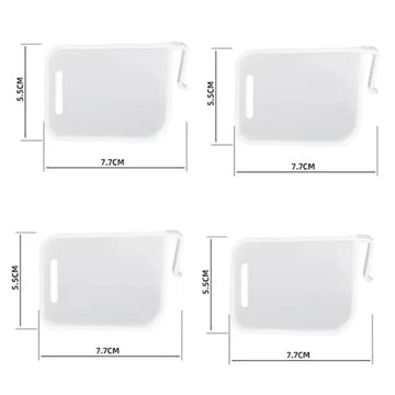 4 Pieces Refrigerator Storage Divider Boards for Organizing Bottles and Cans in the Kitchen and Fridge