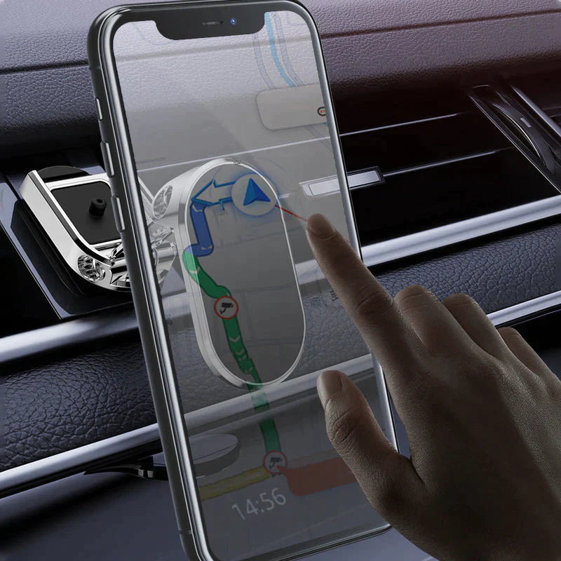 Foldable Magnetic Car Phone Holder